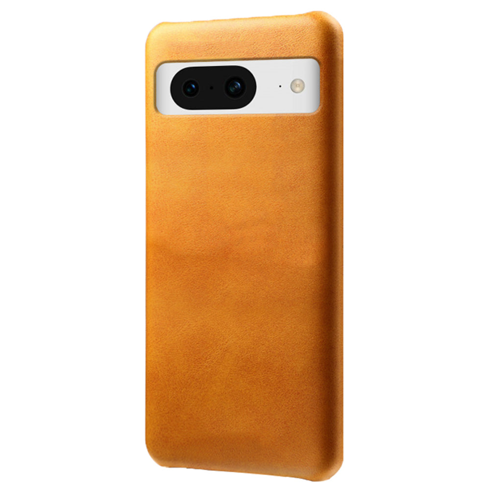 For Google Pixel 8 Phone Case Calf Texture PU Leather Coated PC Back Cover For Google Pixel 8 Phone Case Calf Texture PU Leather Coated PC Back Cover